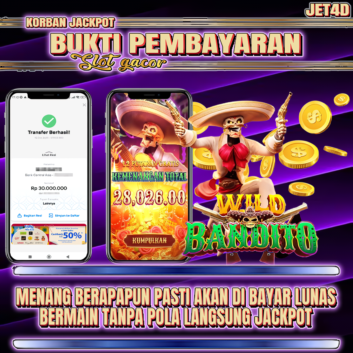 LANGSUNG BANJIR MAXWIN