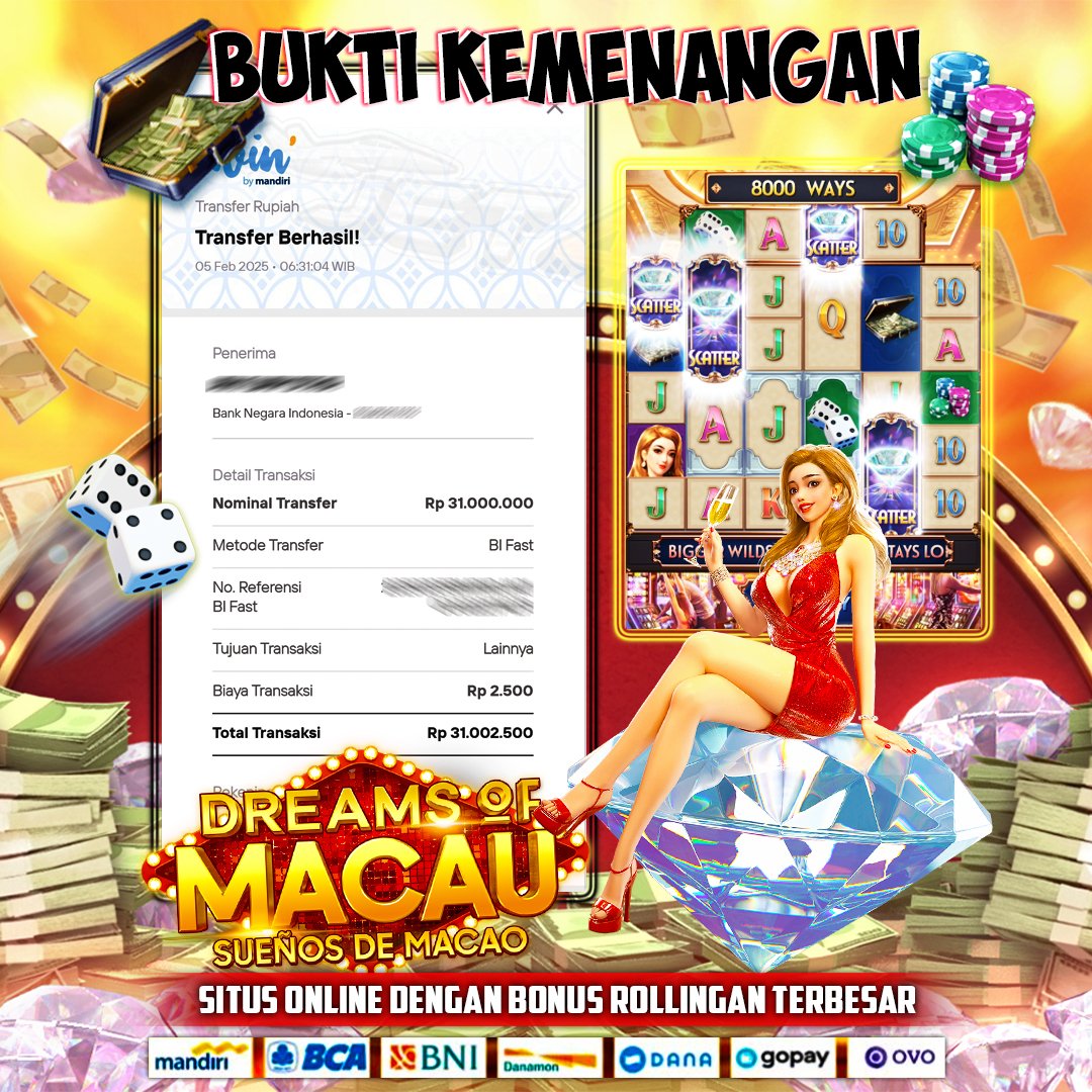 DEPO belasan ribu jadi PULUHAN JUTA