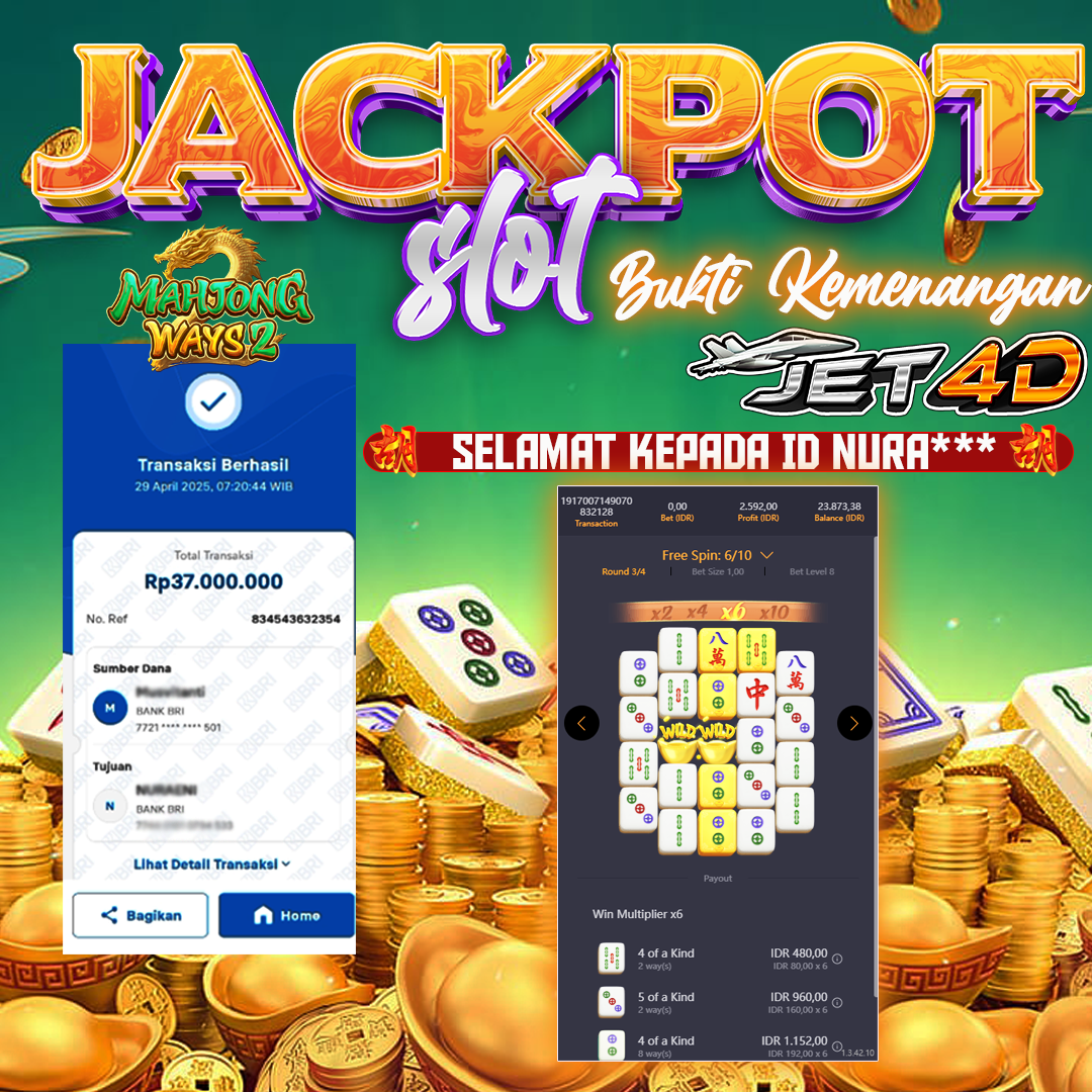 Kemenangan Mahjong Ways Nyata Jet4d