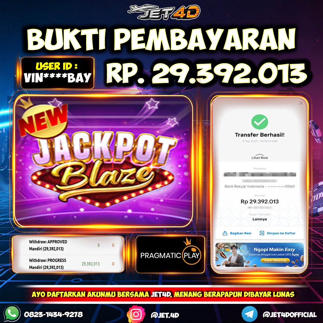 JET4D Slot Jackpot Blaze