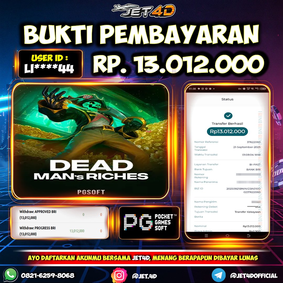 JET4D Dead Man’s Riches