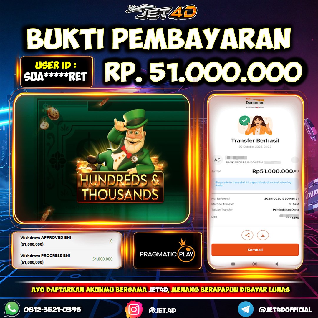 JET4D Hundreds and Thousands