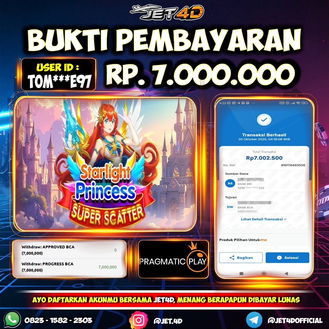 JET4D Starlight Princess Super Scatter