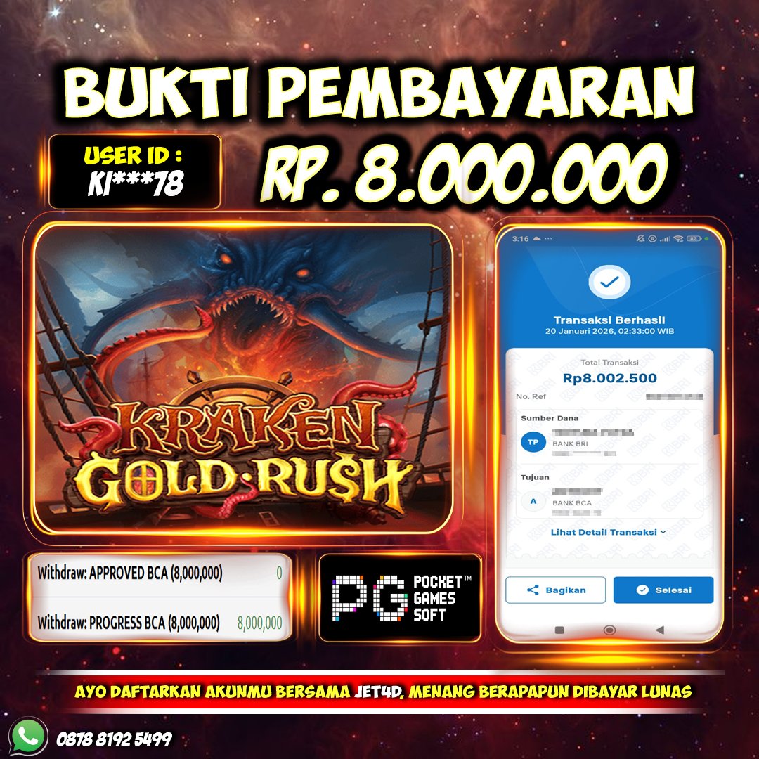 JET4D KRAKEN GOLD RUSH