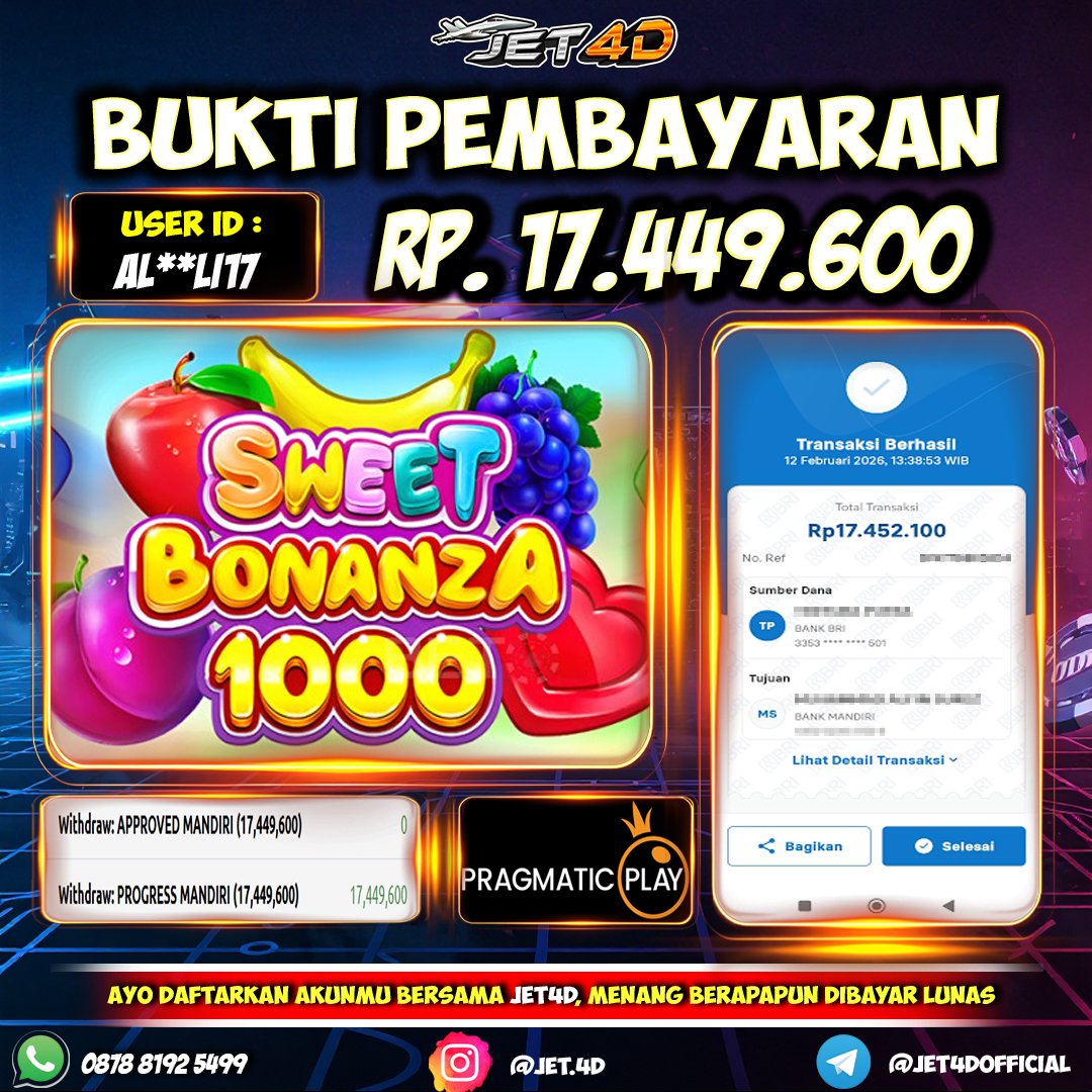 JET4D SWEET BONANZA 1000