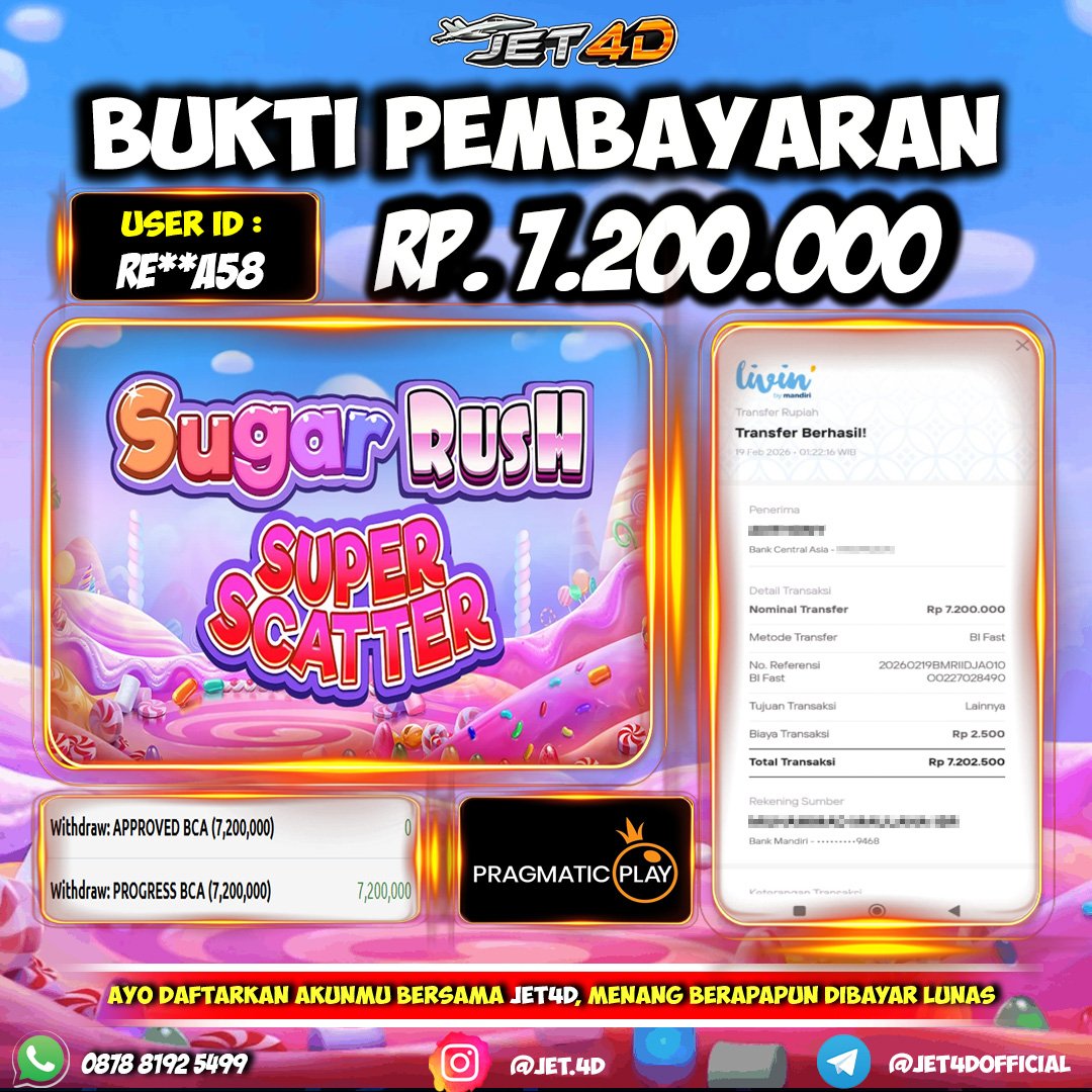 JET4D SUGAR RUSH SUPERSCATTER